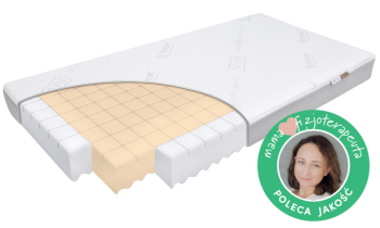 Materac 120x60 Fizjomax® Baby Poleca Mama Fizjoterapeuta