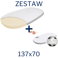 KIT - Stokke Sleepi V3 137x70 mattress + AIR PROTECT protector