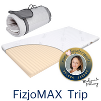 FizjoMAX Trip 120x60 Touring Mattress Recommended by Mom Physiotherapist