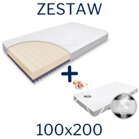 KIT - Mattress FizjoMAX Junior 100x200 + AIR PROTECT protector