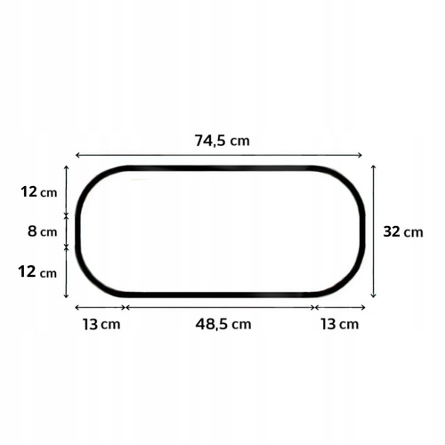 KIT - Carriage mattress 74,5x32 + AIR PROTECT protector + Crib wedge