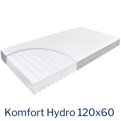 KOMFORT HYDRO 120x60 Foam mattress