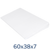 Anti-reflux wedge for crib 60x38x7