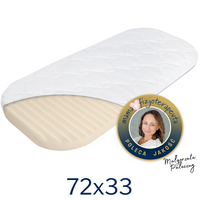 PhysioMAX First Hug cradle mattress Chicco Baby Hug 72x33 Recommended by Mom Physiotherapist