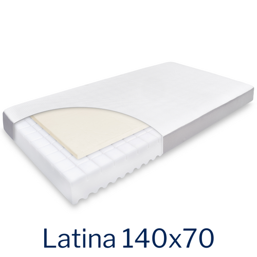 Materac 140x70 LATINA Lateksowy