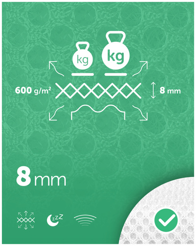 Materac 120x60 Fizjomax® Baby Poleca Mama Fizjoterapeuta