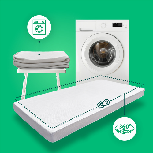 Materac 120x180 FizjoMAX Junior Poleca Mama Fizjoterapeuta