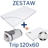 Zestaw - Materac Trip 120x60 + 2x Ochraniacz