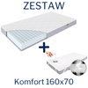 Materac KOMFORT 160x90 + Ochraniacz AIR PROTECT