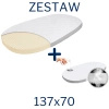 Materac do kołyski Stokke Sleepi V3 137x70 wysokoelastyczny