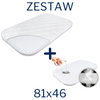 ZESTAW - Materac do Kinderkraft Neste up 2 81x46  + Ochraniacz AIR PROTECT