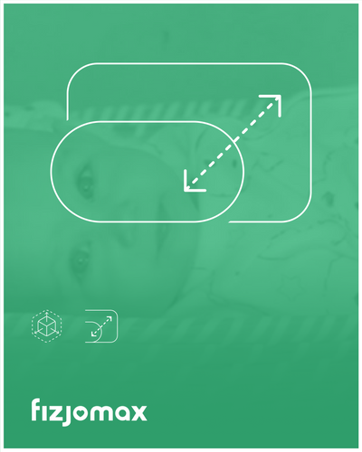 Materac turystyczny 120x60 Fizjomax® Trip Poleca Mama Fizjoterapeuta