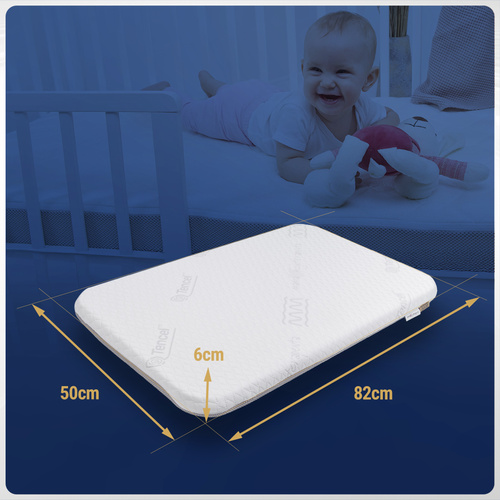 FizjoMAX First mattress for Chicco Next2Me Magic/ Dream/ Essential 82x50 Mom Physiotherapist recommends