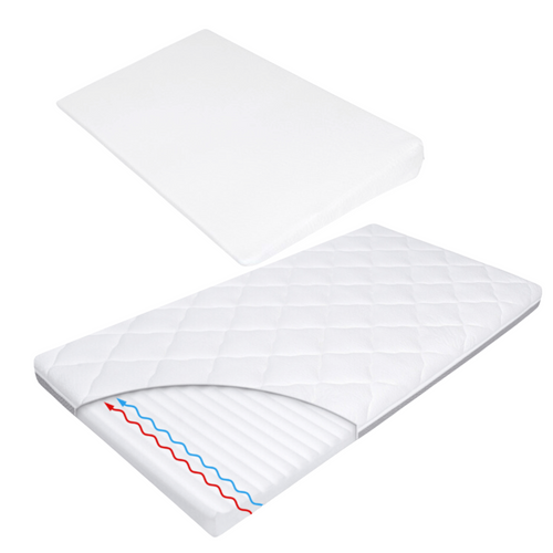 Set - TRIP mattress 120x60 + Crib wedge