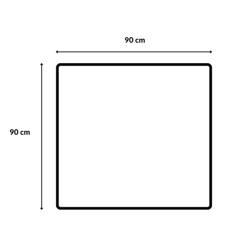 ZESTAW - Materac do kojca 90x90 + Ochraniacz AIR PROTECT