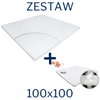 ZESTAW - Materac do kojca 100x100 + Ochraniacz AIR PROTECT