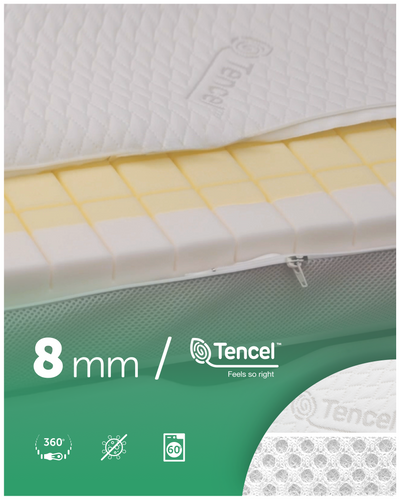 Materac 140x70 Fizjomax® Baby Poleca Mama Fizjoterapeuta