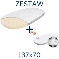 Materac do kołyski Stokke Sleepi V3 137x70 wysokoelastyczny