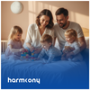 Prześcieradło Harmoony do łóżka 80x200 bawełniane z gumką
