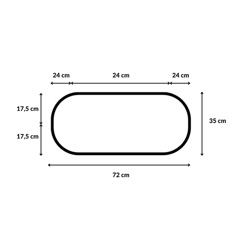 Zestaw - Materac 72x35 + Prześcieradło + 1x Klin
