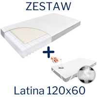 KIT - LATINA 120x60 mattress + AIR PROTECT protector