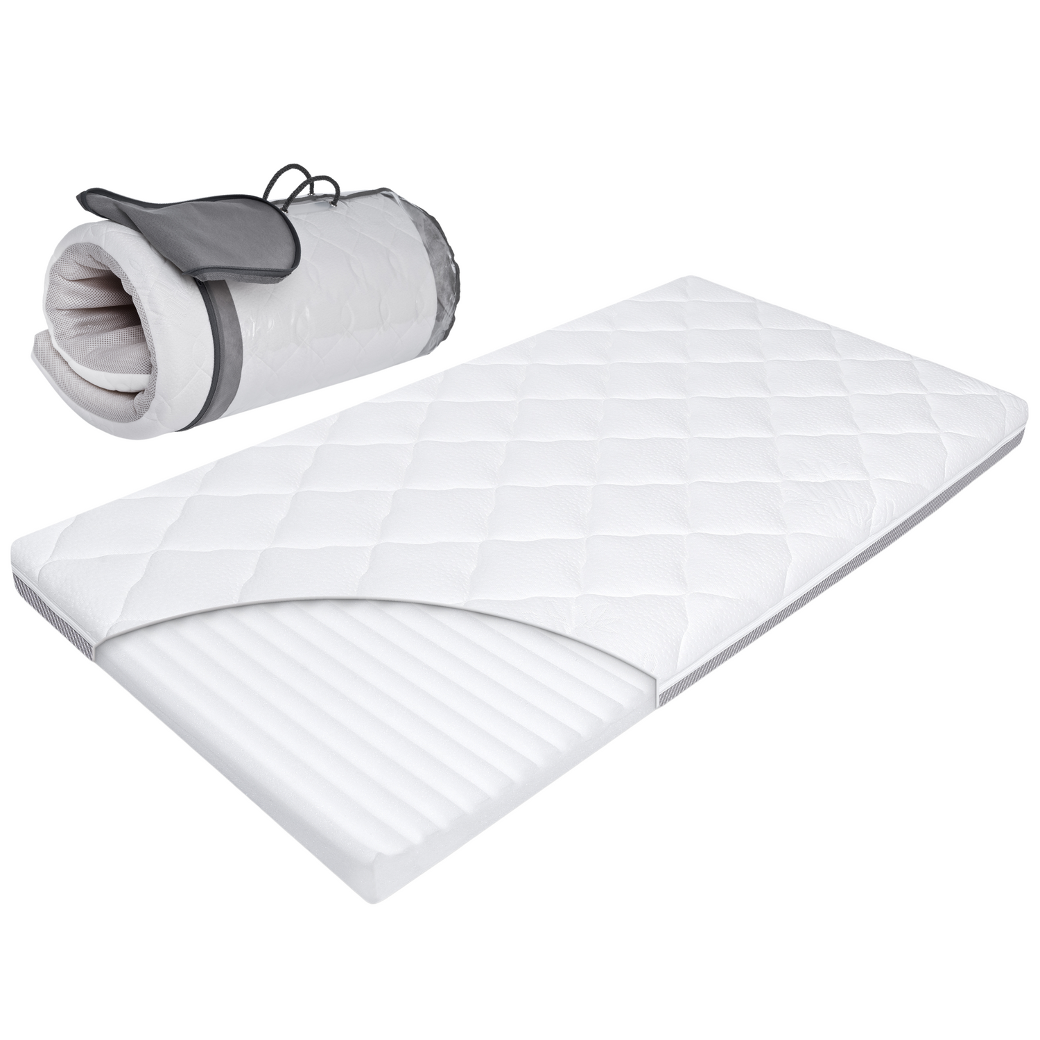 Materac 60x120 turystyczny z tubą turystyczną