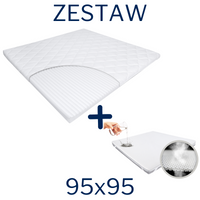 KIT - 95x95 playpen mattress + AIR PROTECT protector