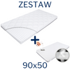 ZESTAW - Materac do kołyski 90x50 + Ochraniacz AIR PROTECT