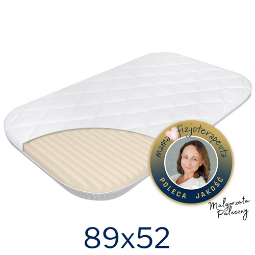 FizjoMAX First mattress for Kinderkraft Neste up/ Air/ Grow 89x52 recommends Mom Physiotherapist