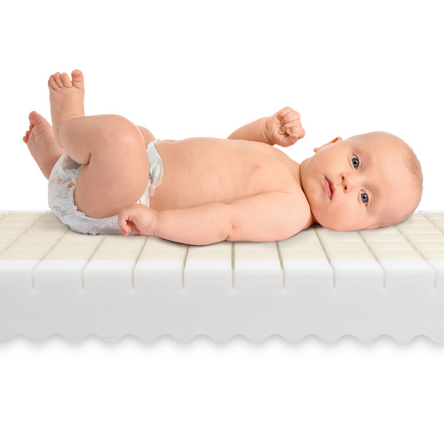 Zestaw - Materac FizjoMAX Baby 120x60 + 2x Ochraniacz AIR PROTECT + Klin do Łóżeczka