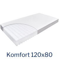 KOMFORT 120x60 Foam Mattress