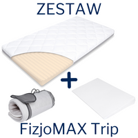 Set - FizjoMAX Trip mattress 120x60 + Crib wedge