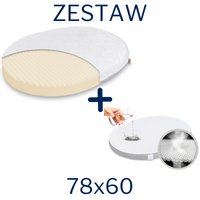 KIT - Stokke Sleepi Mini V3 78x60 mattress + AIR PROTECT protector