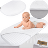 KIT - Chicco Baby Hug 72x33 Cradle Mattress + Crib Wedge 