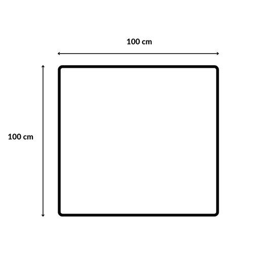 Materac do kojca 100x100 Piankowy