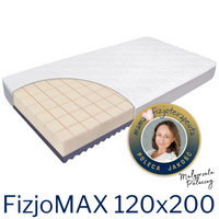 Materac 120x200 FizjoMAX Junior Poleca Mama Fizjoterapeuta