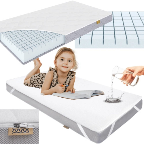  ZESTAW - Materac KOMFORT 140x80 + Ochraniacz AIR PROTECT