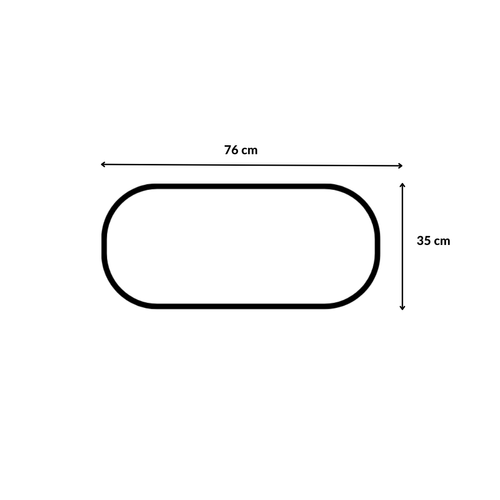 Stroller gondola mattress 76x35 Foam mattress