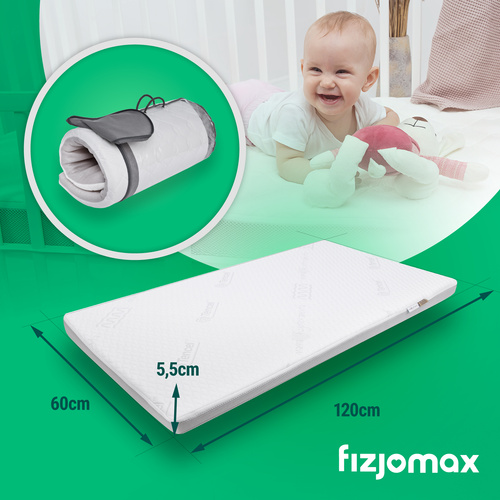 Materac turystyczny 120x60 Fizjomax® Trip Poleca Mama Fizjoterapeuta