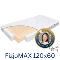 Mattress FizjoMAX Baby 120x60 Recommends PhysioMommy