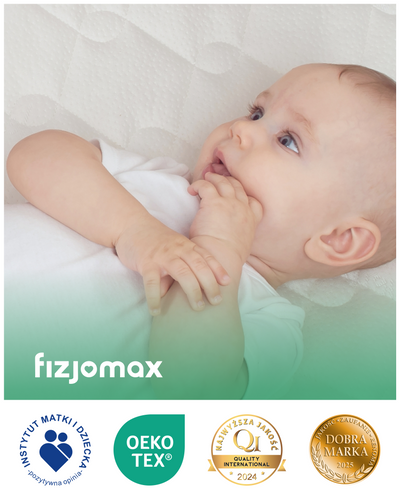 Materac 140x70 Fizjomax® Baby Poleca Mama Fizjoterapeuta