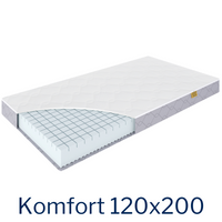 Materac KOMFORT 120x200 Piankowy