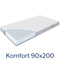 Materac KOMFORT 90x200 Piankowy