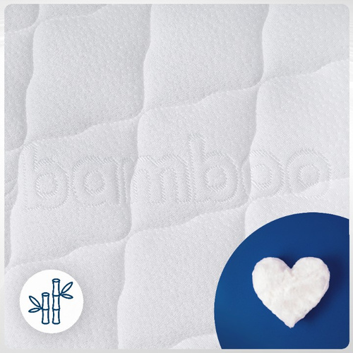 Materac 86x50 do dostawki Momi Smart Bed, Lionelo Theo / Timon / Luna, Espiro Cloud, Kinferkraft Sofi - / Plus