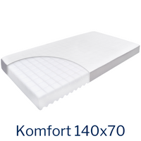 KOMFORT 140x70 Foam Mattress