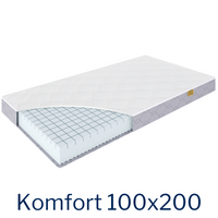 Materac KOMFORT 100x200 Piankowy