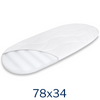 Zestaw - Materac 78x34 + 1x Prześcieradło