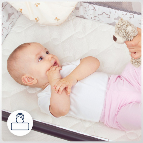 Materac 86x50 do dostawki Momi Smart Bed, Lionelo Theo / Timon / Luna, Espiro Cloud, Kinferkraft Sofi - / Plus