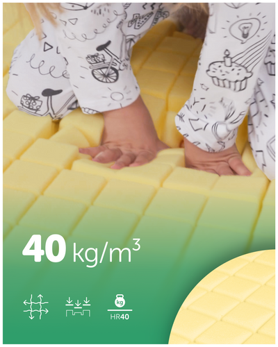 Materac 170x80 Fizjomax® Junior Poleca Mama Fizjoterapeuta