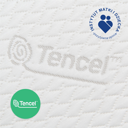 Materac Fizjomax® One do dostawki Momi Smart Bed oraz Lionelo Theo/ Timon 86x50 Poleca Mama Fizjoterapeuta